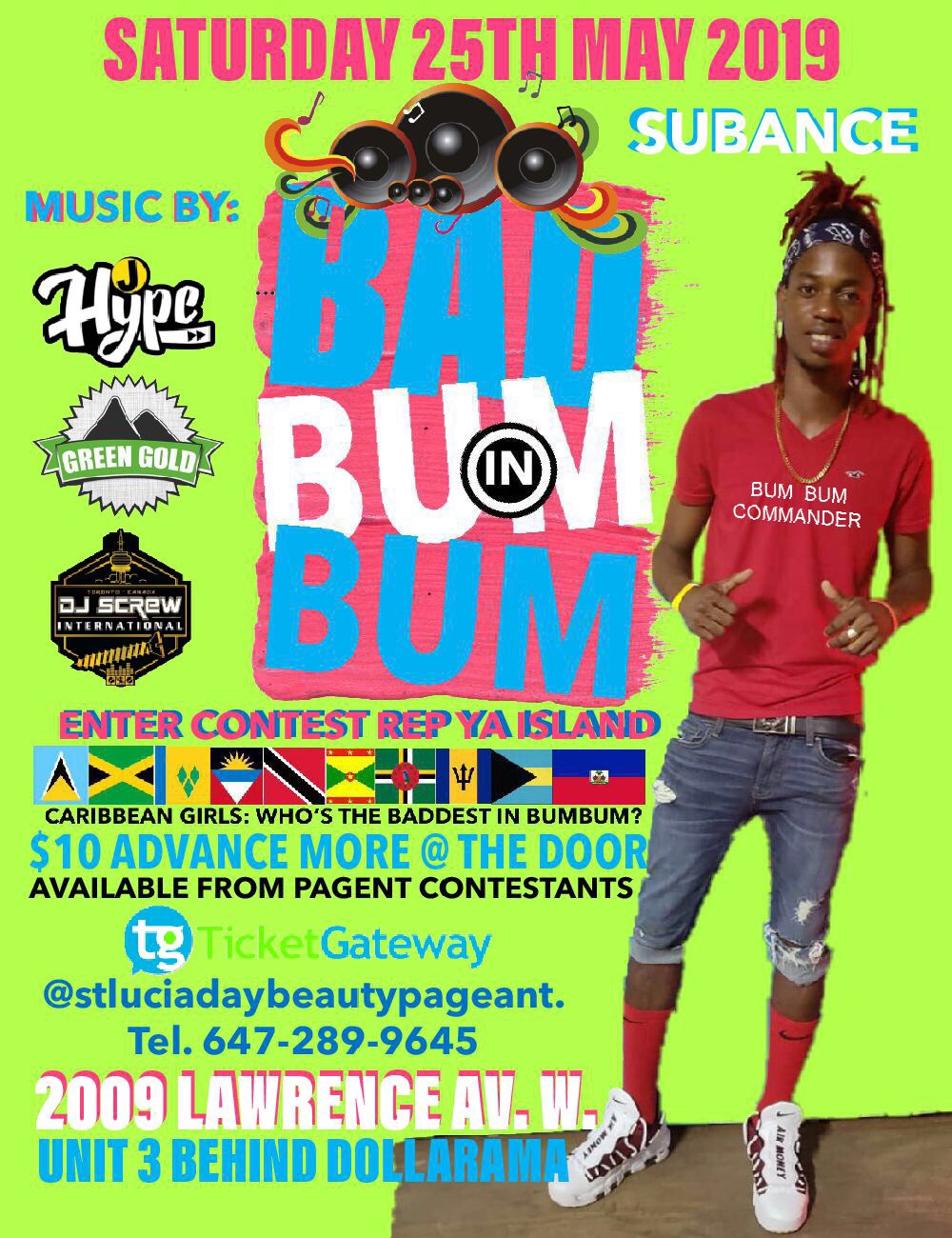 BAD IN BUMBUM CONTEST