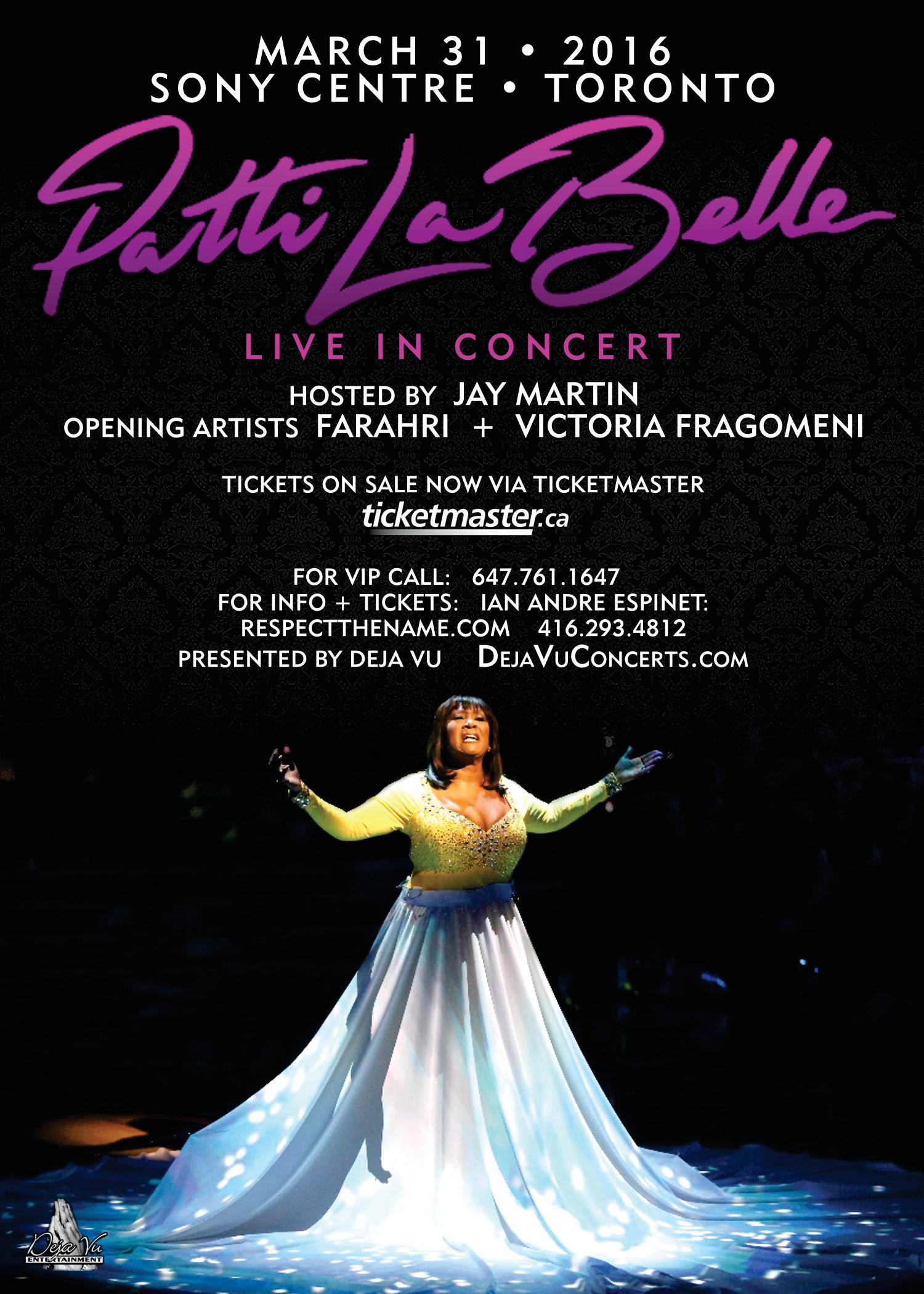 Patti LaBelle |  Sony Centre For The Performing Arts