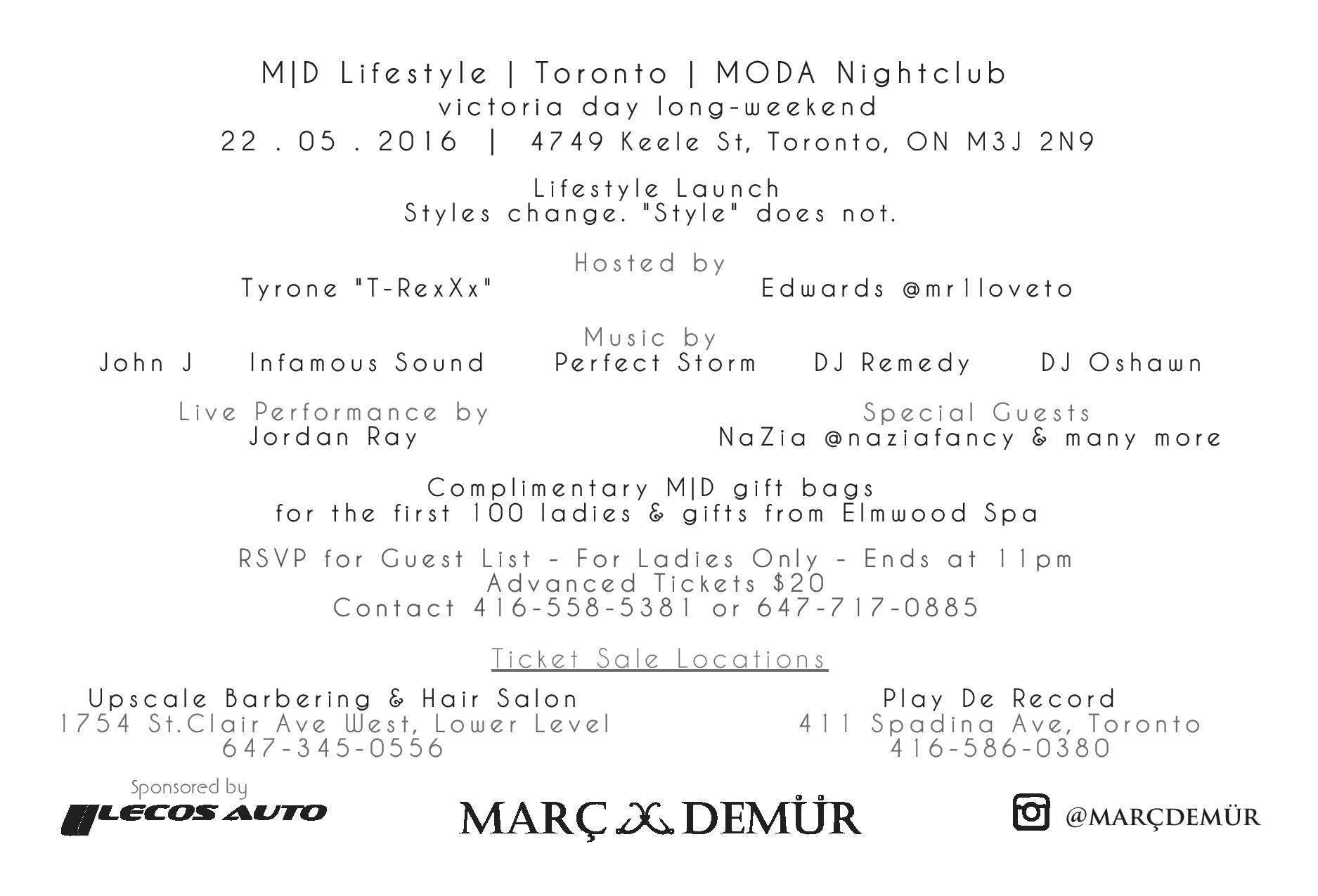 MARC DEMUR LAUNCH PARTY