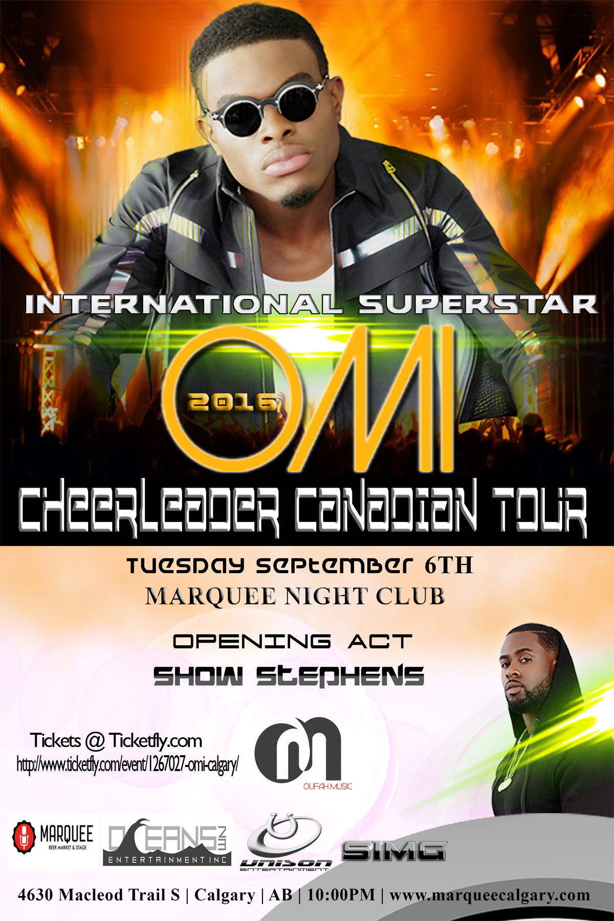 Omi Cheerleader Tour - Calgary 