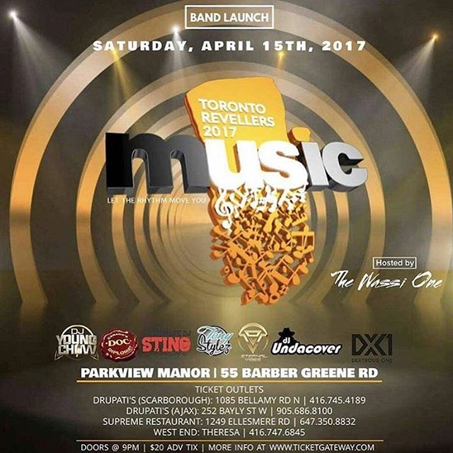 TORONTO REVELLERS 2017 Band Launch | MUSIC