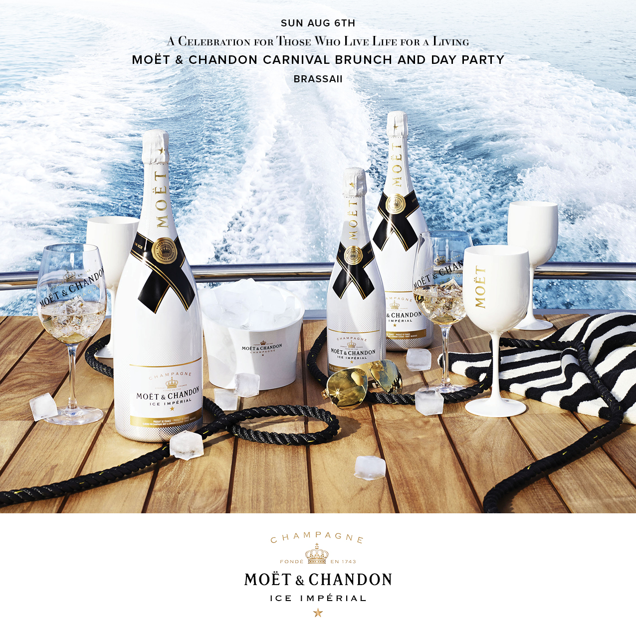 MOET & CHANDON CARNIVAL BRUNCH & DAY PARTY