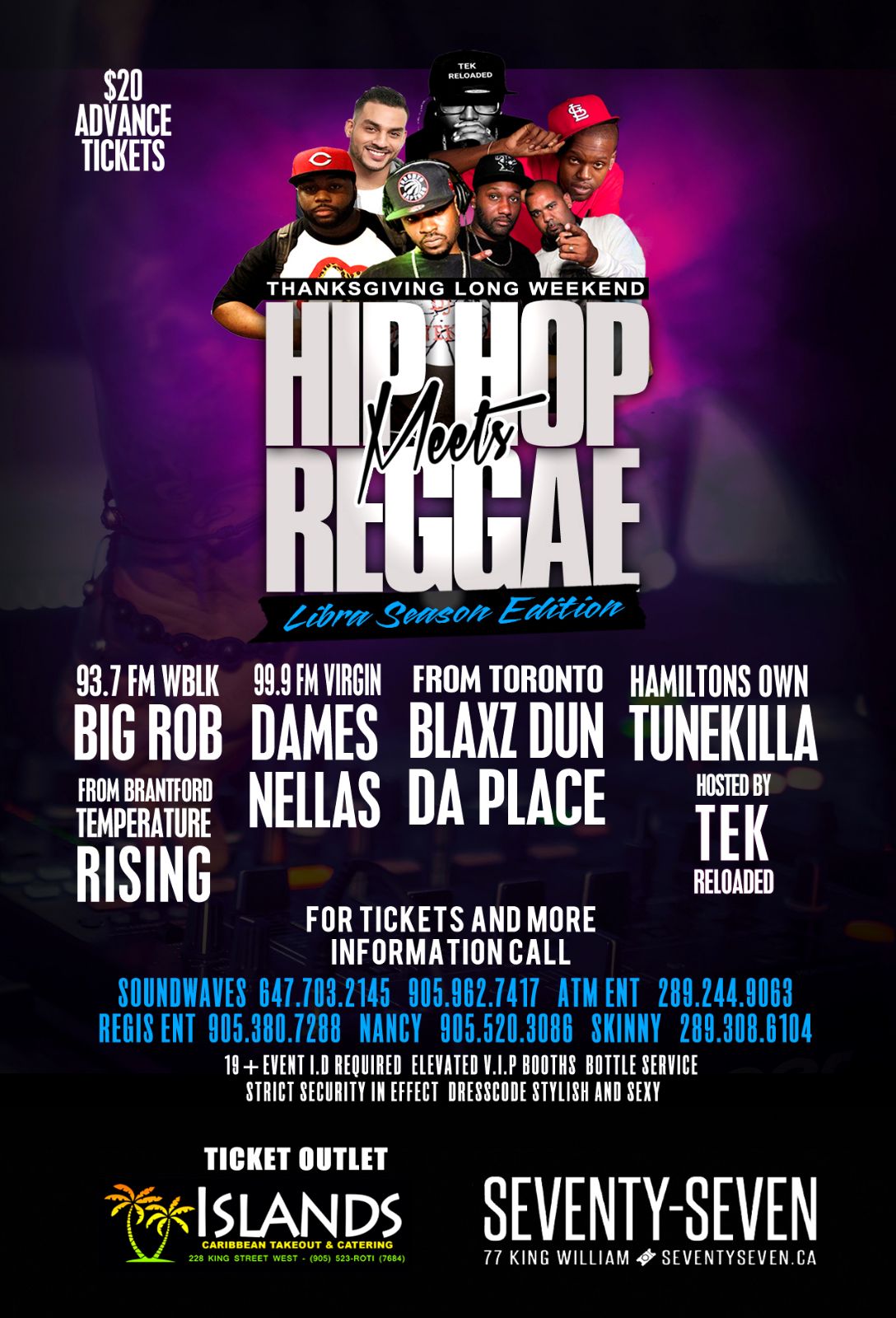 Hip Hop Meets Reggae Libra Season Edition 2017