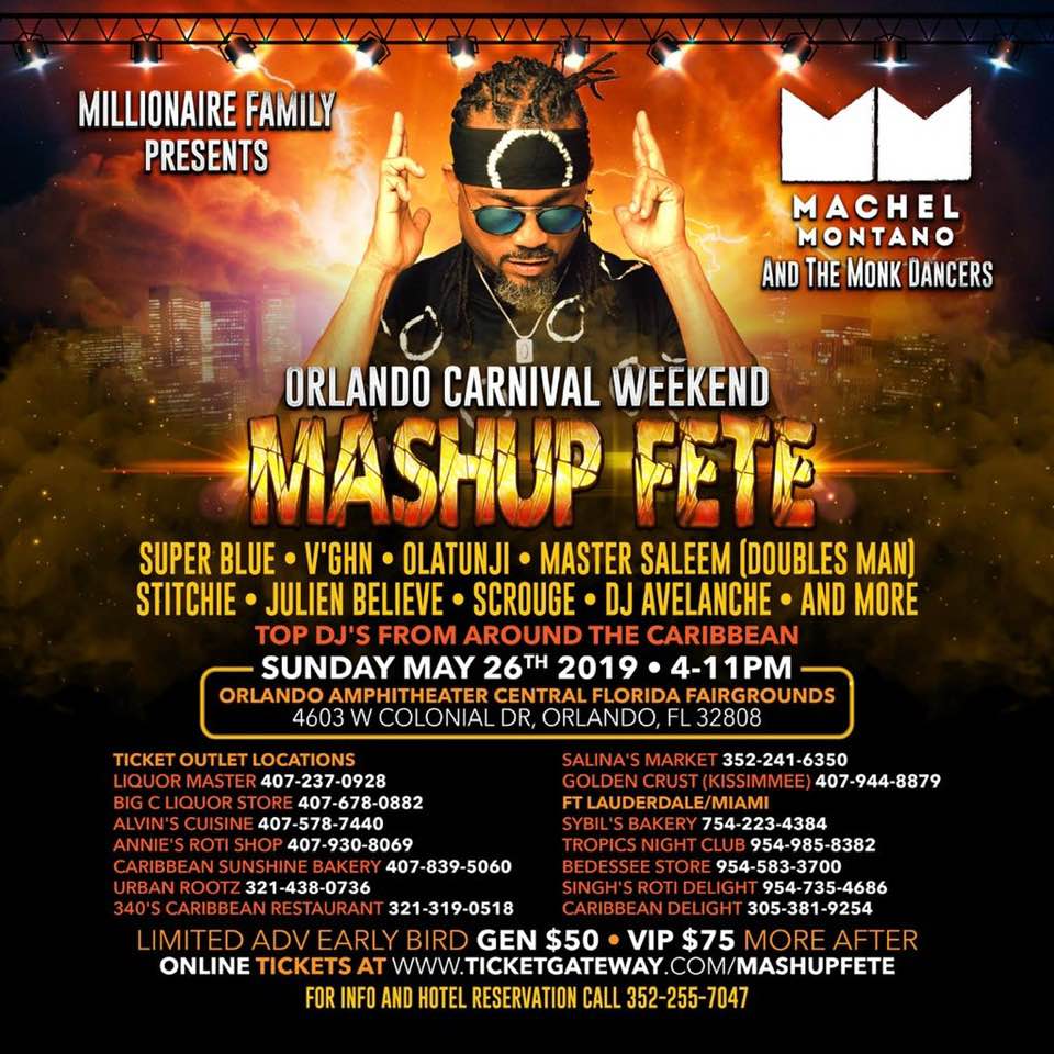 MASH UP FETE - Orlando Carnival Weekend