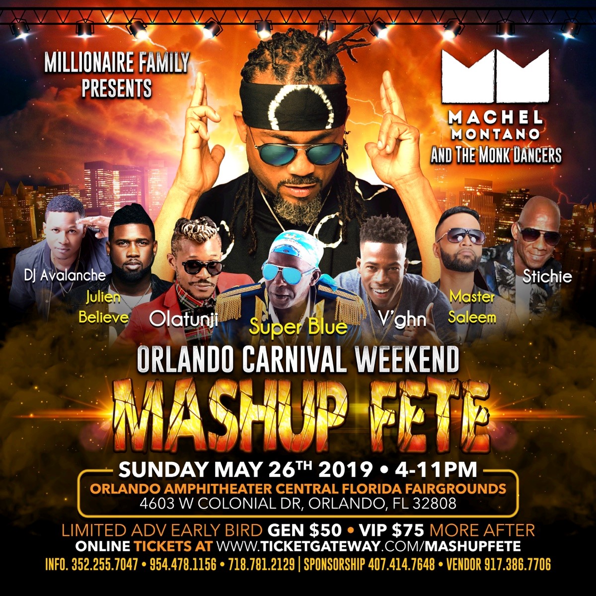 MASH UP FETE - Orlando Carnival Weekend