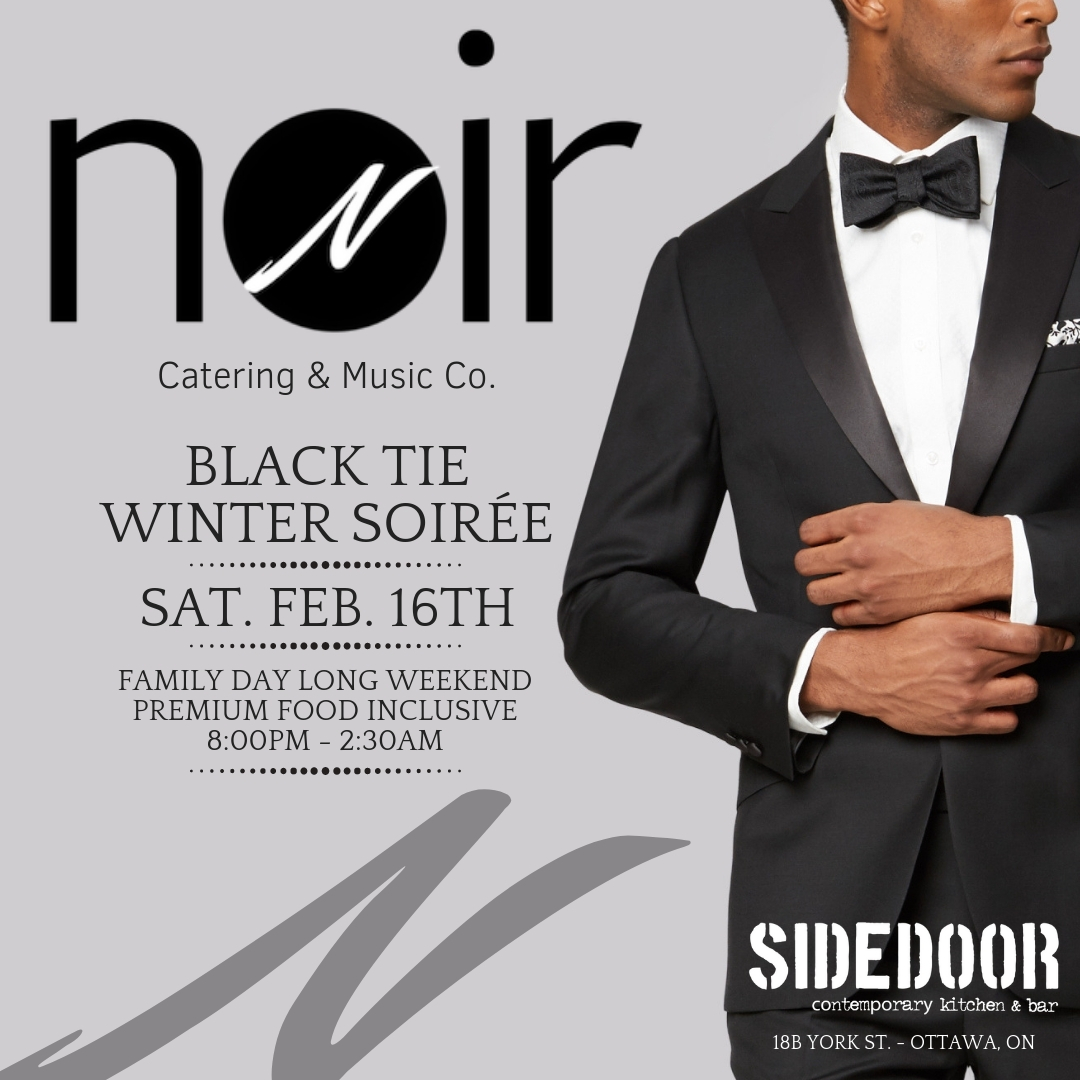 NOIR - BLACK TIE WINTER SOIREE