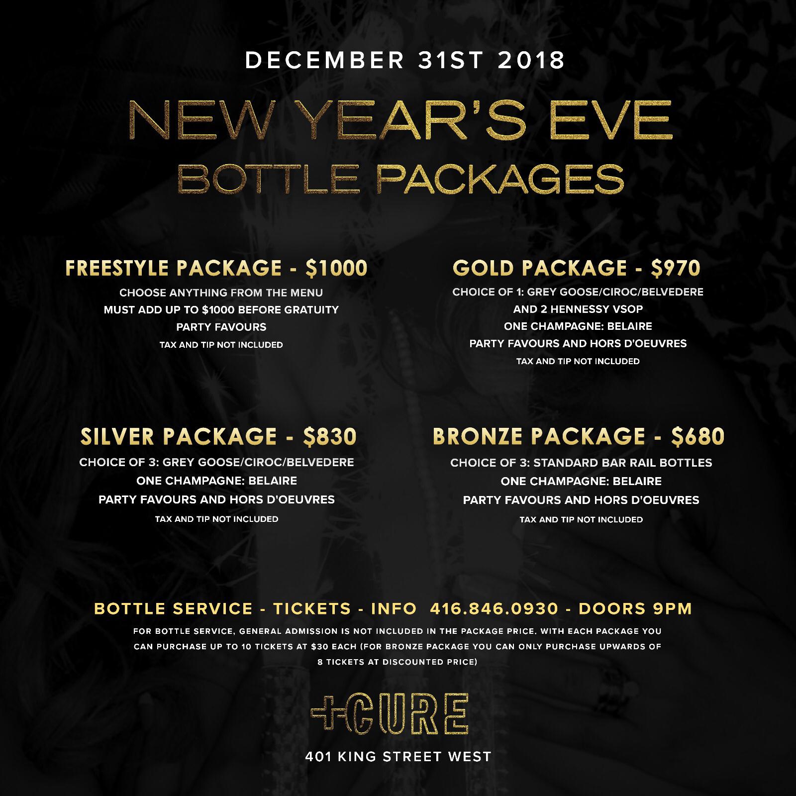 NYE 2019 INSIDE CURE NIGHTCLUB