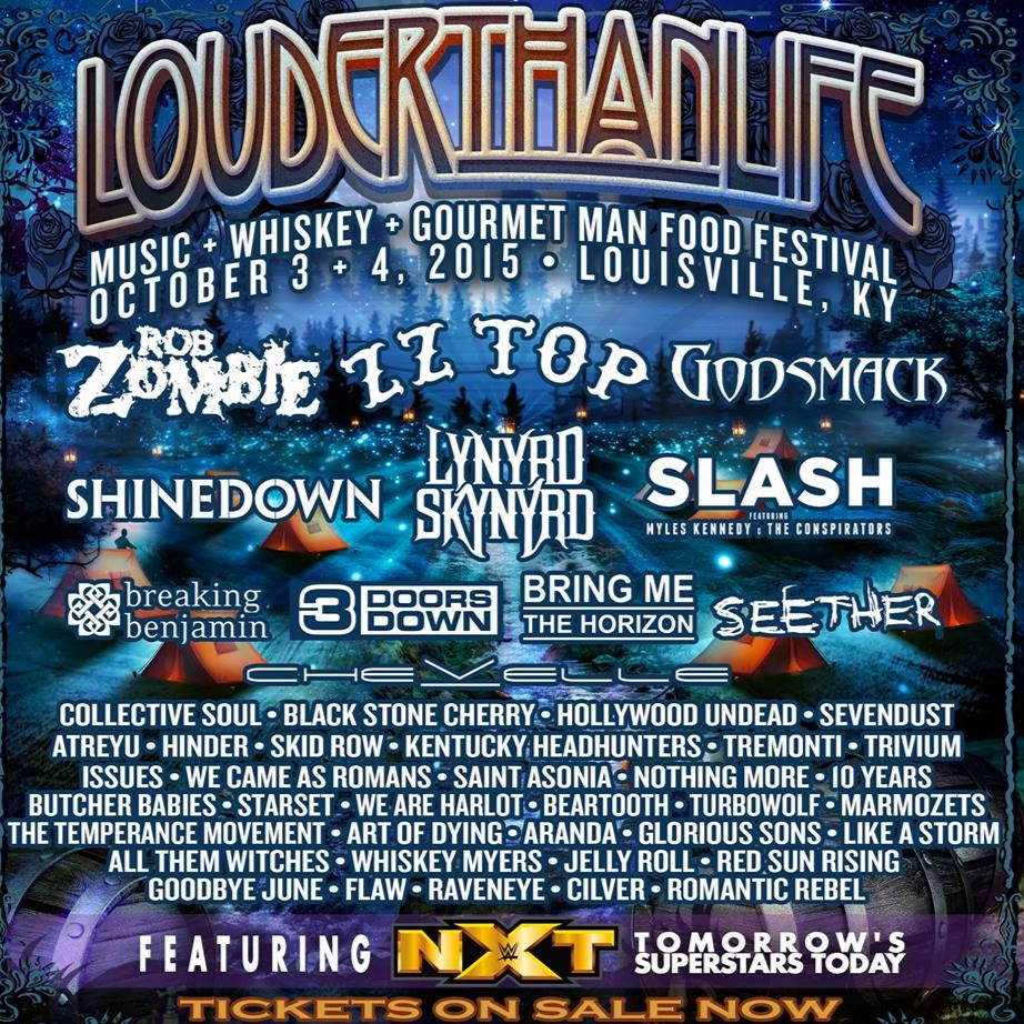 Louder Than Life Tickets 2018 | 2018 Concert At Champions Park| 3 Day Pass 