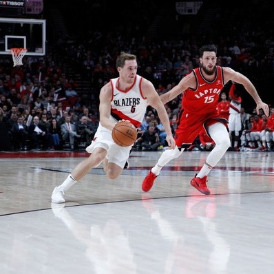 Nba Preseason: Toronto Raptors Vs. Portland Trail Blazers 