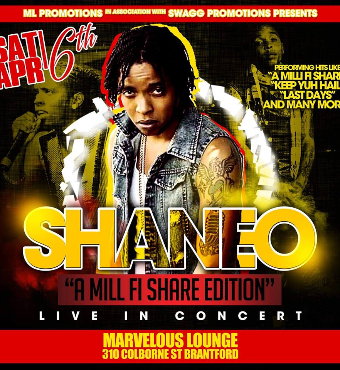 Shaneo -- A Mill Fi Share Edition -- Live In Concert 