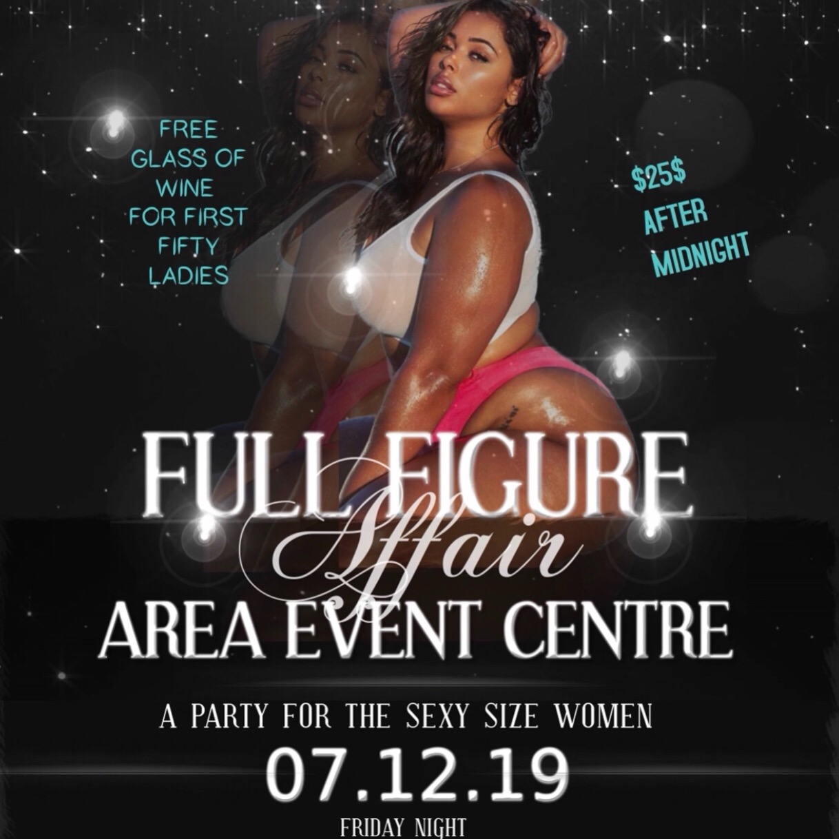 Full Figure Affair~ Top 40's/soca/reggae 