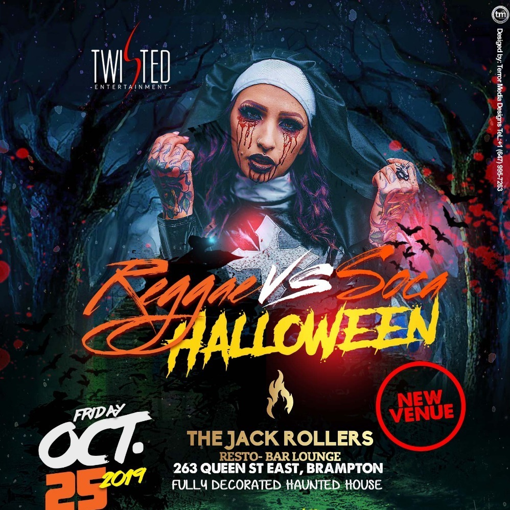 Reggae Vs Soca 'halloween' | Oct 25th 2019 | Halloween Friday 