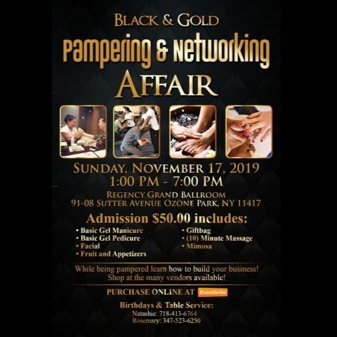 Black & Gold Pampering & Networking Affair 