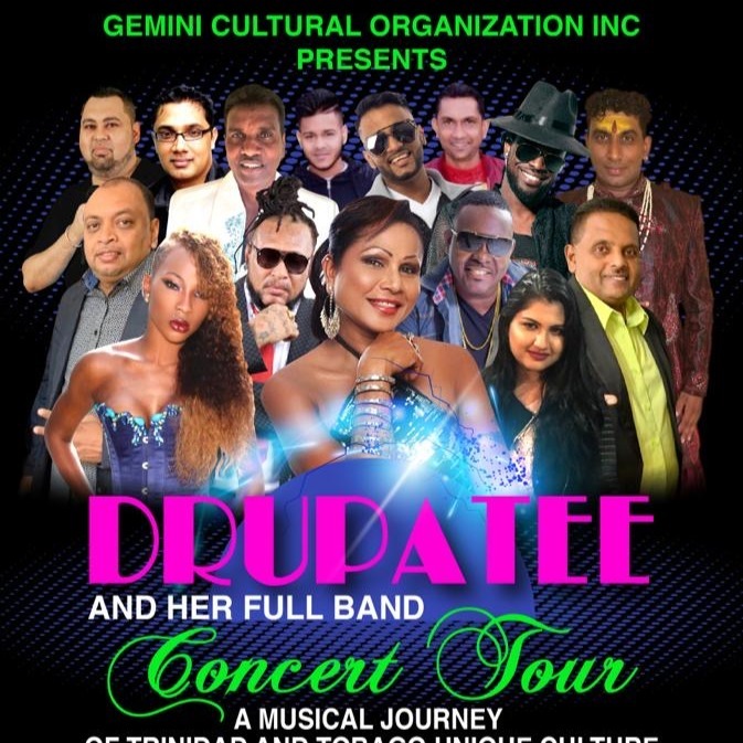 Drupatee And Her Full Band - Concert Tour July 3rd 