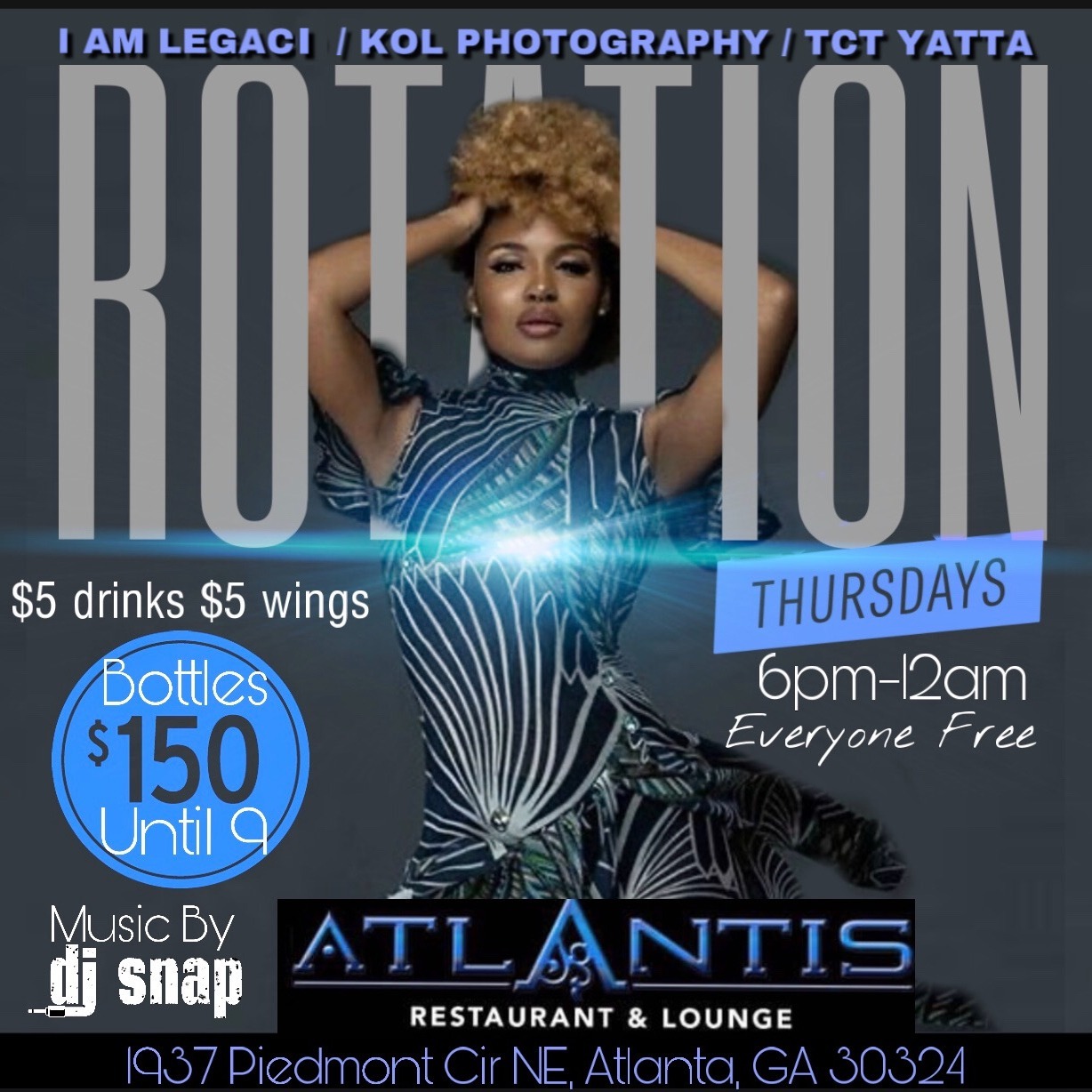 Rotation Thursdays After-work At Atlantis Everyone Free With Rsvp 