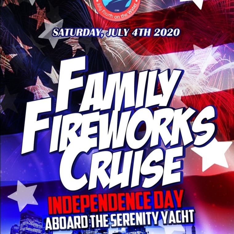 Independence Day Family Fireworks Cruise Aboard The Serenity Yacht 