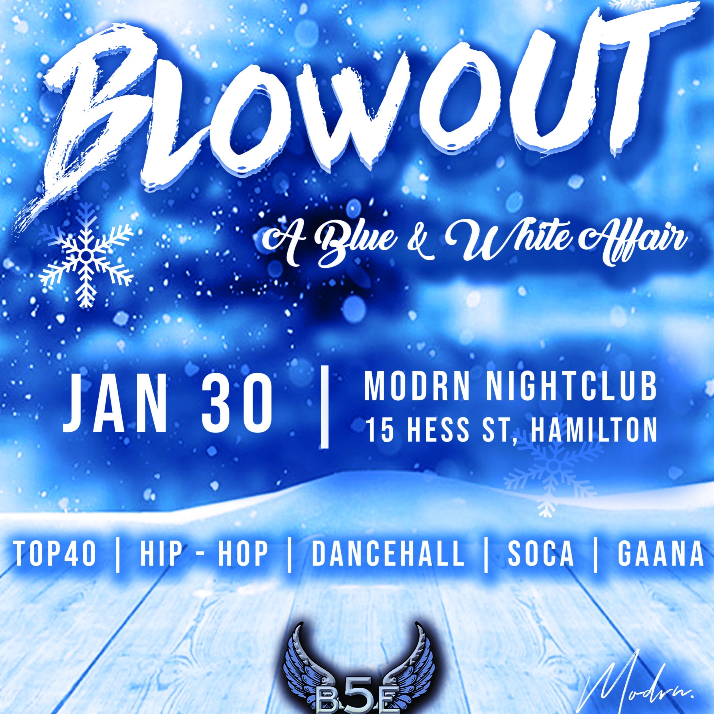 B5e Presents: Blowout 