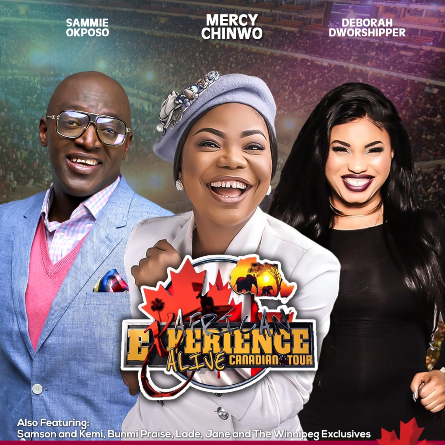 Postponed Mercy Chinwo Live In Winnipeg 