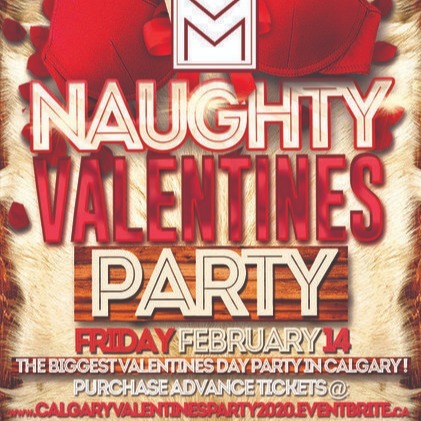 Calgary Valentines Party 2020 @ Music Nightclub | Official Mega Party! 