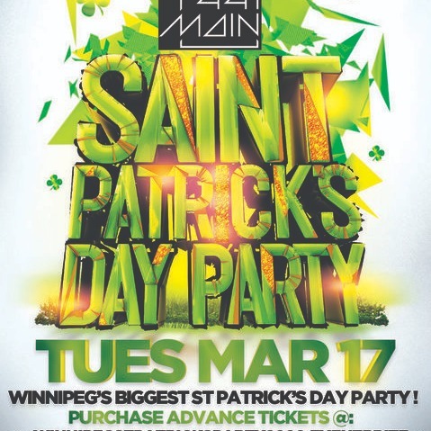 Winnipeg St Patrick's Party 2020 @ 441 Main Nightclub | Official Mega Party! 