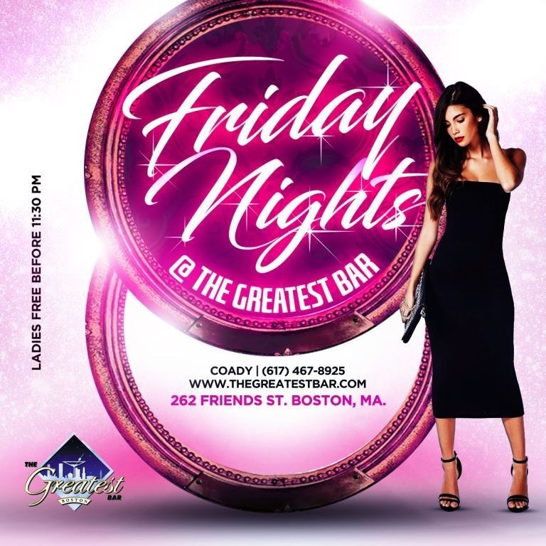 Ladies Free Fridays 