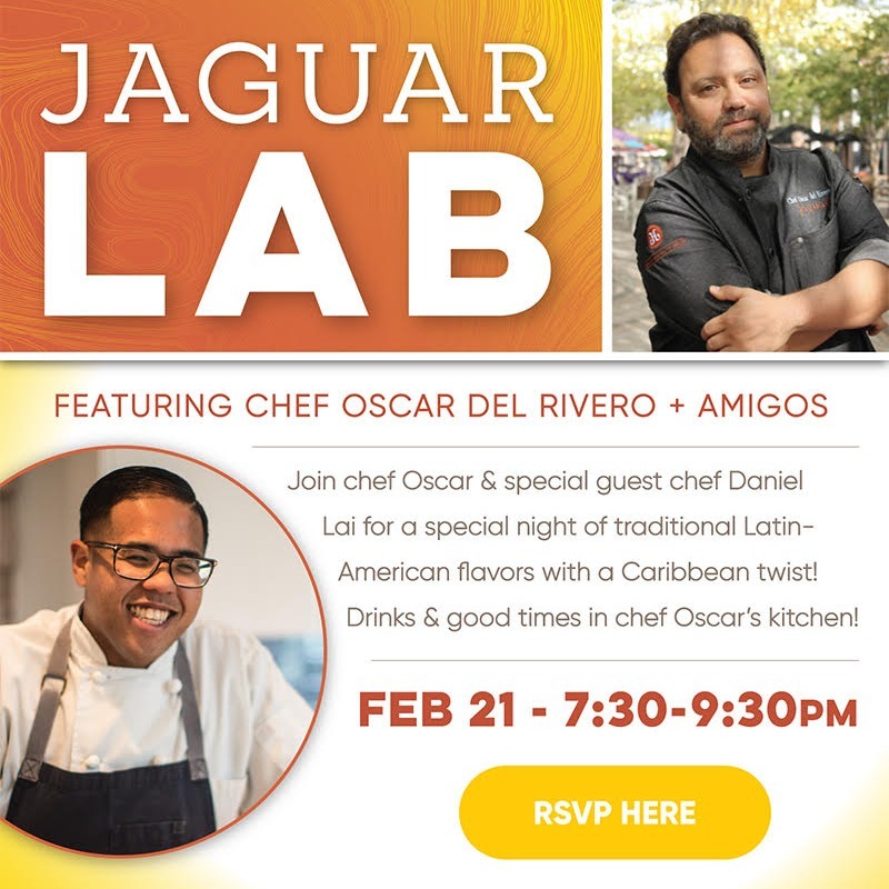 Jaguar Lab With Chef Oscar Del Rivero And Chef Daniel Lai Is Back For More! 