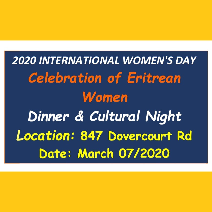 International Women's Day - Celebration Of Eritrean Women 