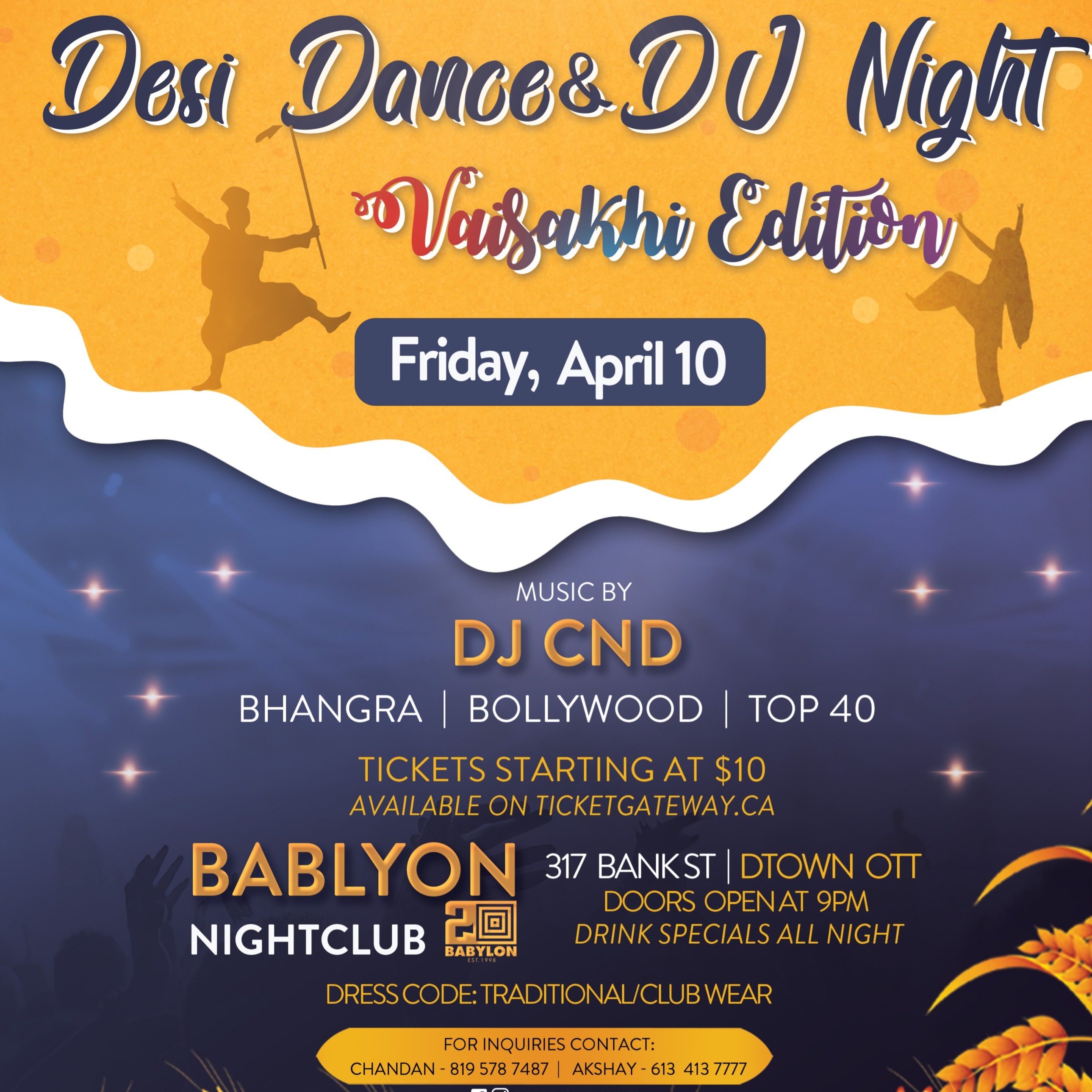 (postponed) Desi Dance & Dj Night - Vaisakhi Edition 