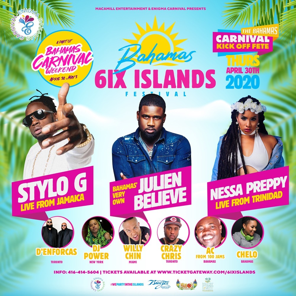 The Bahamas 6ix Islands Festival 