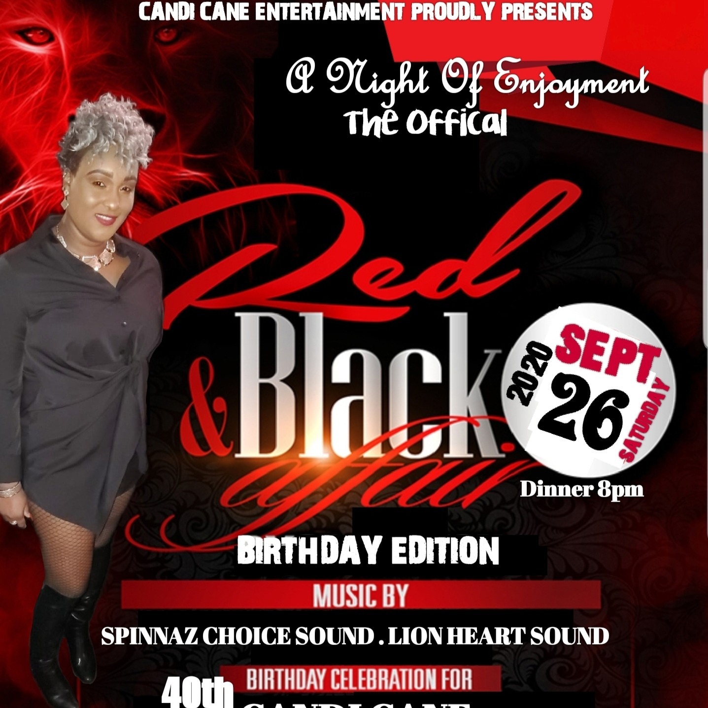 Red And Black Affair - Birthday Edition 