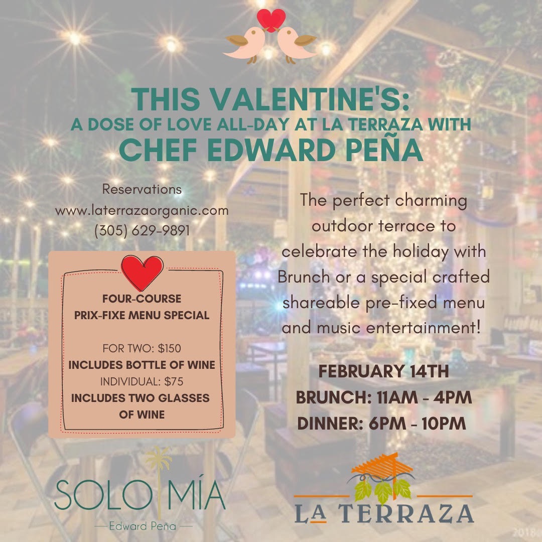 A Dose Of Love All-day Long At La Terraza With Chef Edward PeÃ‘a! 