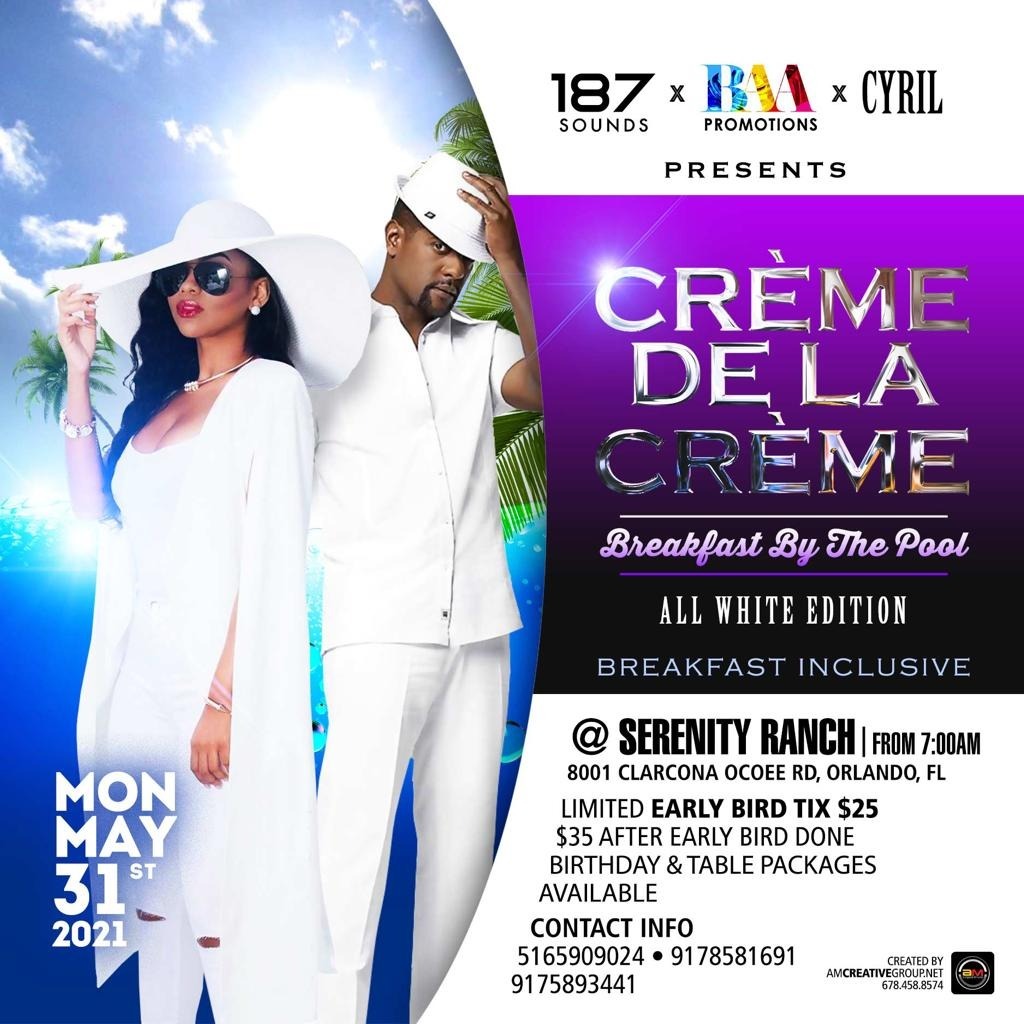 Creme De La Creme - The All White Pool Edition 