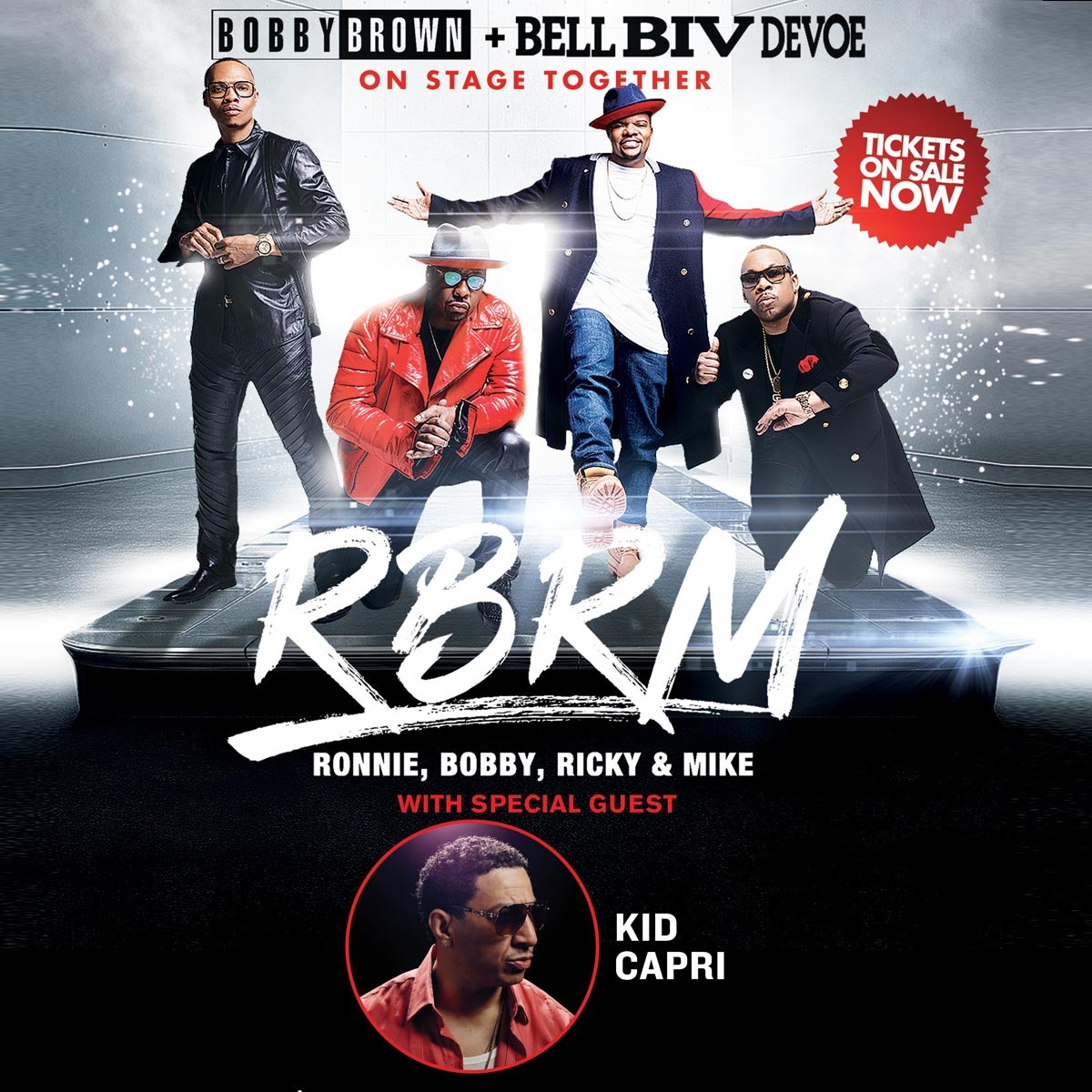 Rbrm: 2018 Tickets & Dates | Savannah| Ronnie Devoe, Bobby, Ricky & Michael 