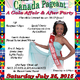 Miss Caribbean Canada Pageant - A Gala Affair & After Party 