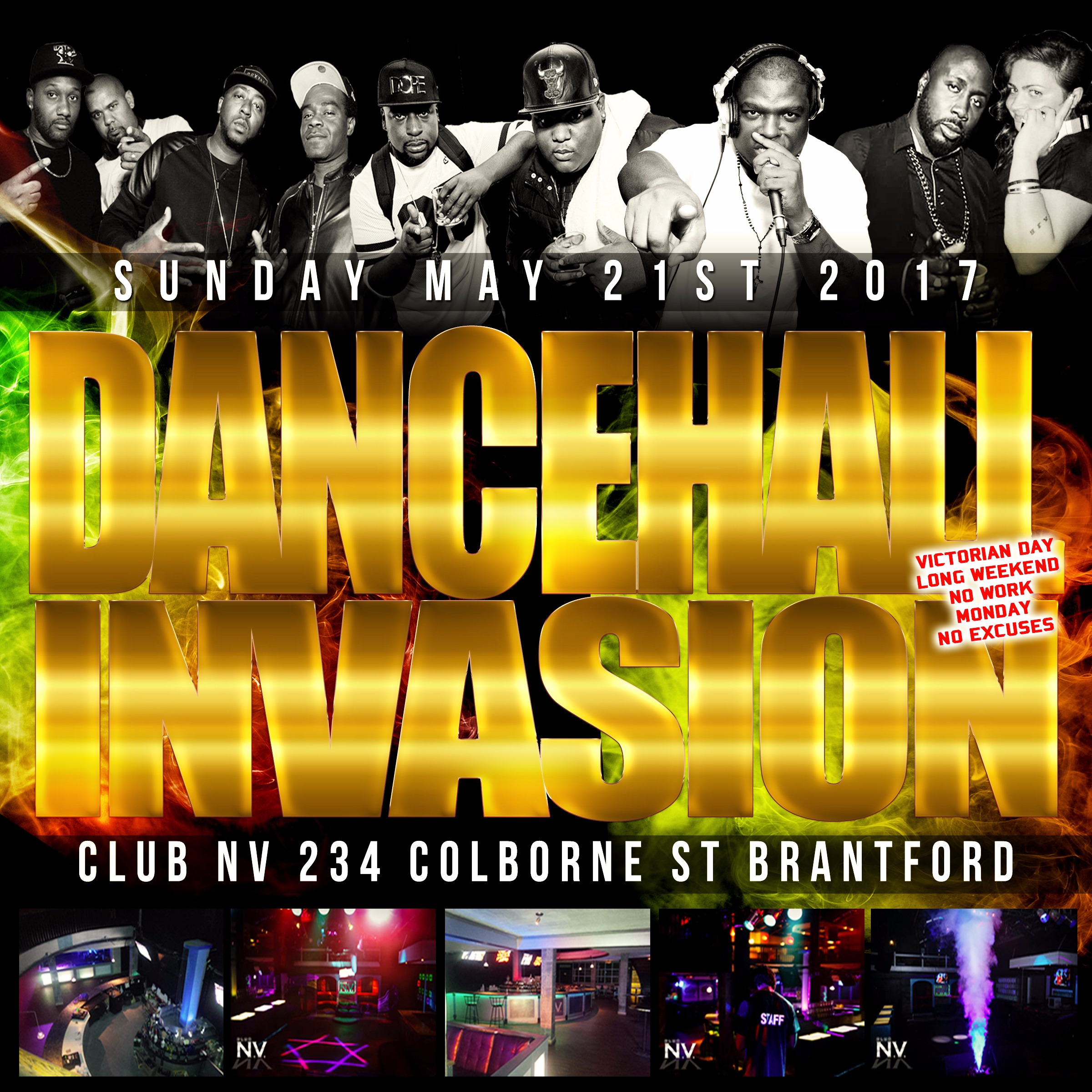 Dancehall Invasion: Victoria Day Long Weekend 