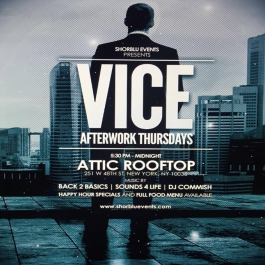 Vice After Work Thursdays 