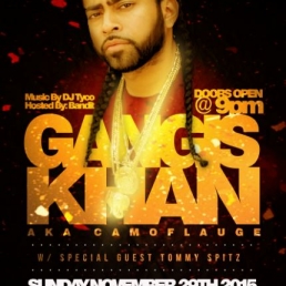 Gangis Khan Aka Camoflauge Live 