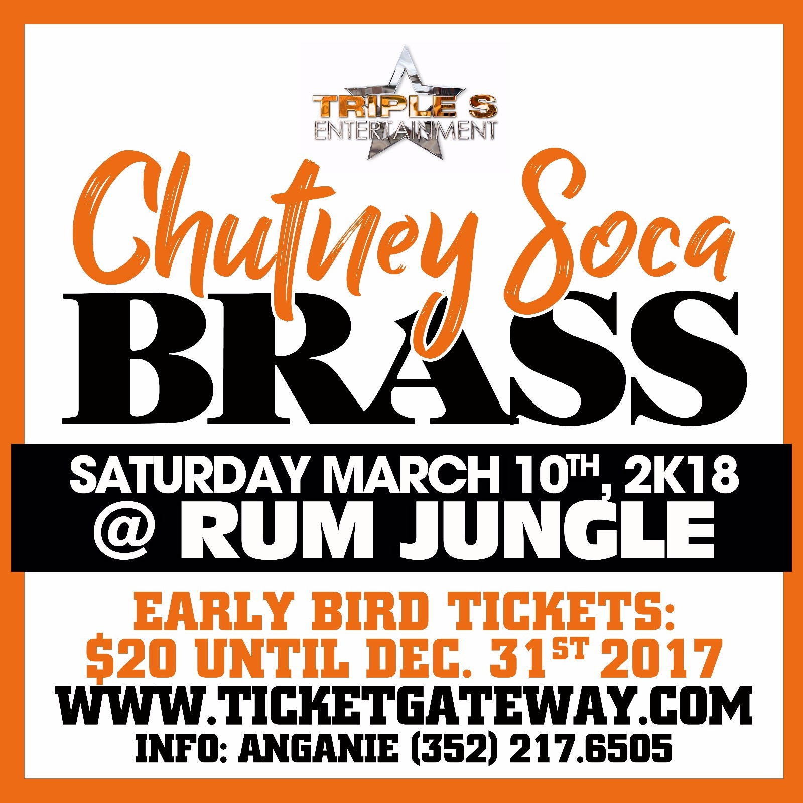 6th Annual Chutney Soca Brass - Orlando 