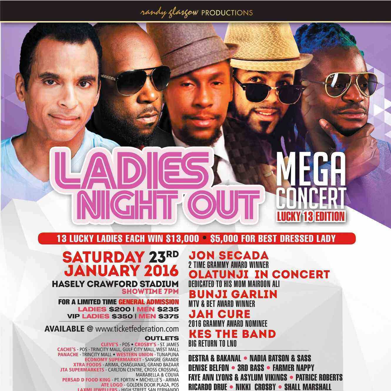 Ladies Night Out - Mega Concert 2016 