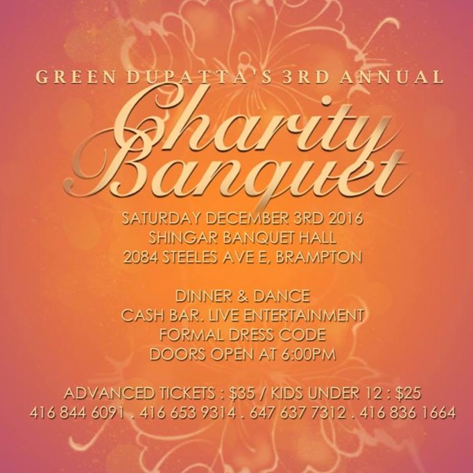 Green Dupatta's 3rd Annual Charity Banquet 