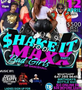 SHAKE IT TO DI MAXX 