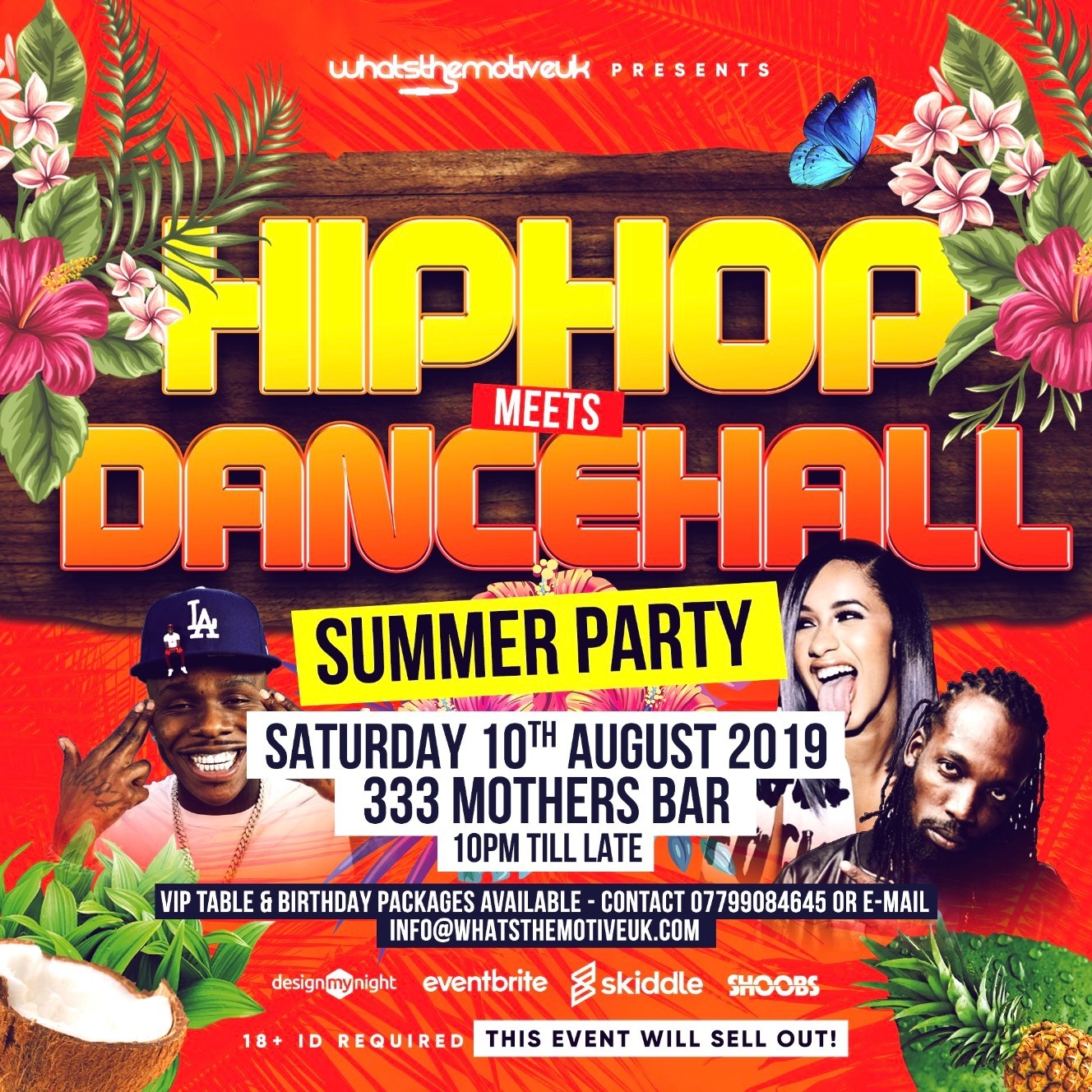 Hip-hop Meets Dancehall Summer Party 