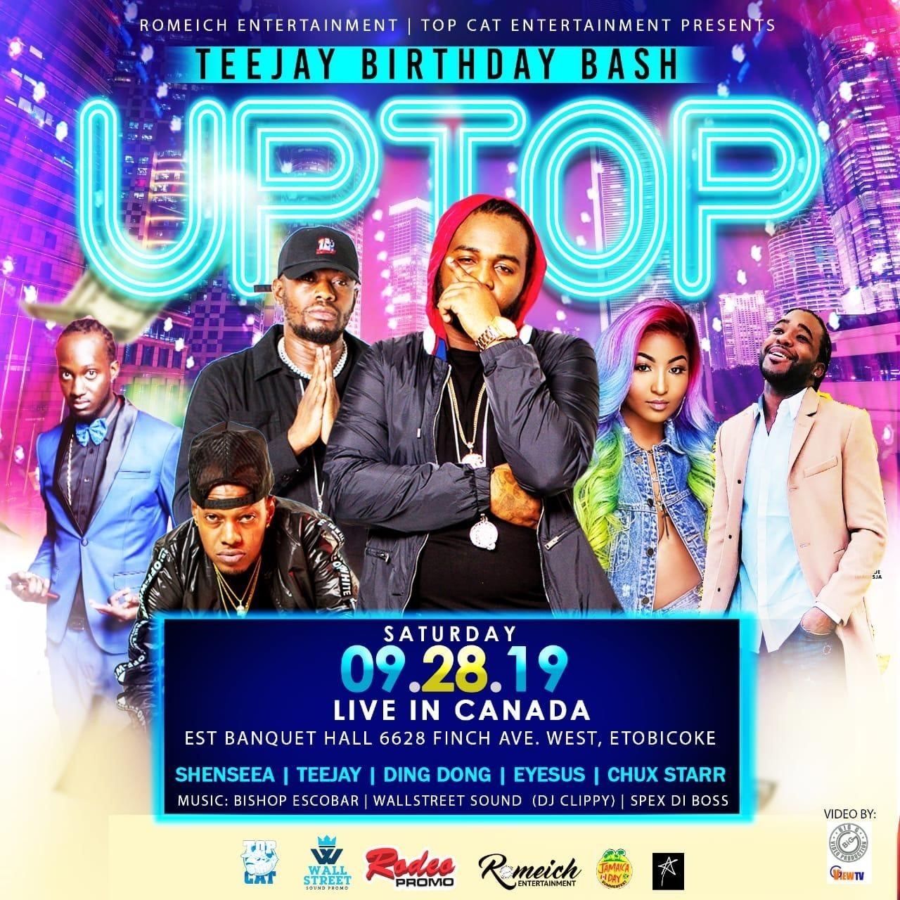 Teejay Birthday Bash - Uptop 