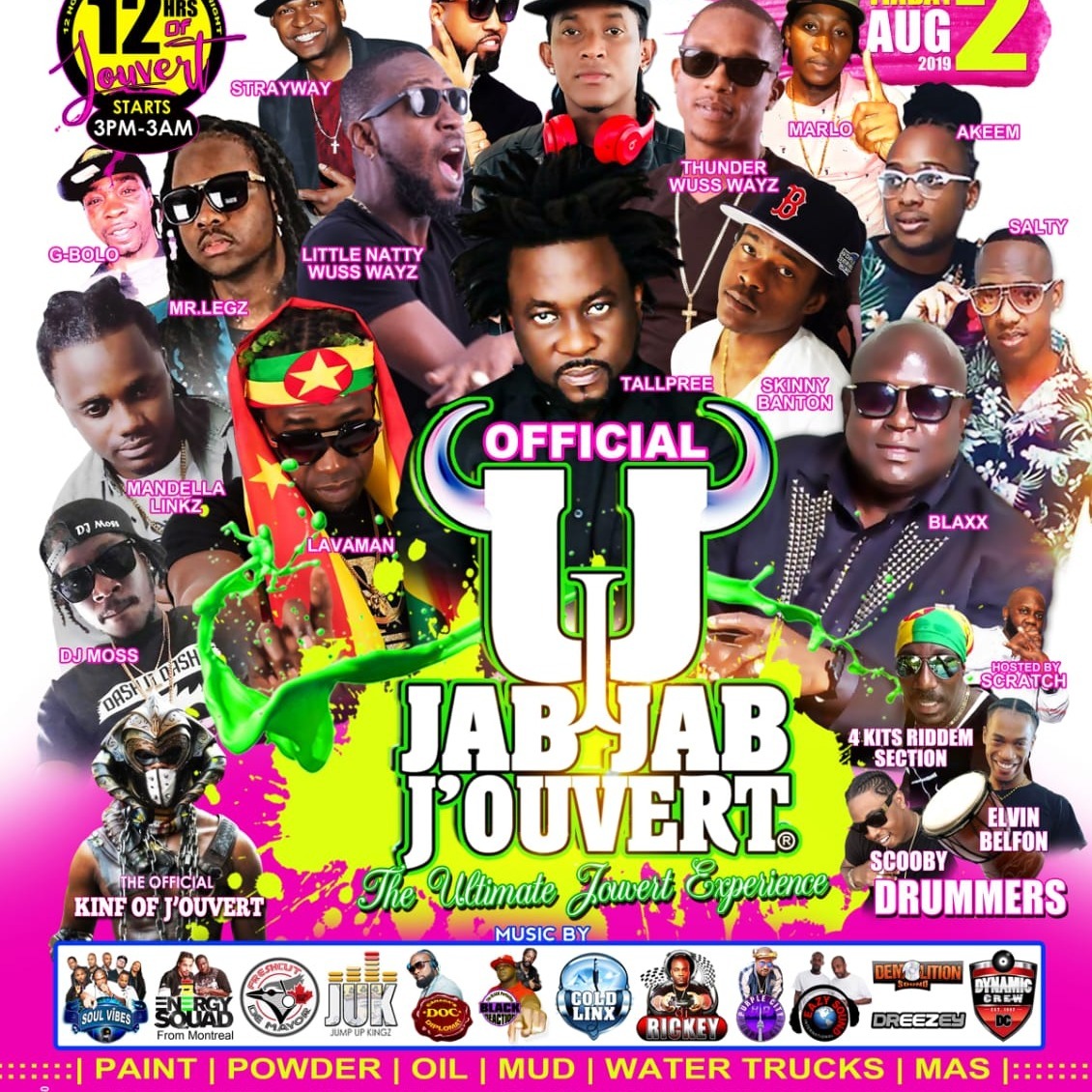 Official Jab Jab J'ouvert 2019 