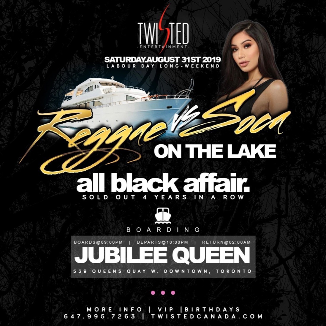 Reggae Vs Soca On The Lake | Labor Day Weekend | Saturday Aug 31st 