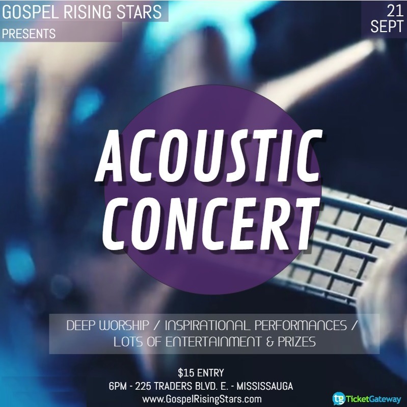 Gospel Acoustic Concert 