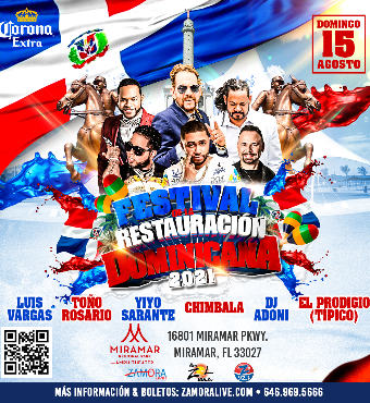 Festival Restauracion Dominicana | Tickets 