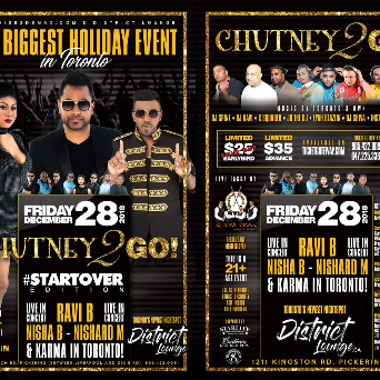 Brings To You Chutney 2 Go #Startover Edition