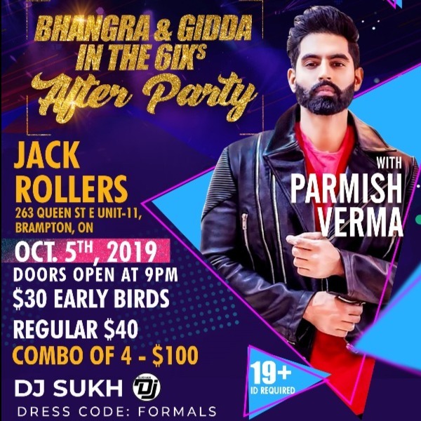 Bhangra and Gidda In The 6ix After Party