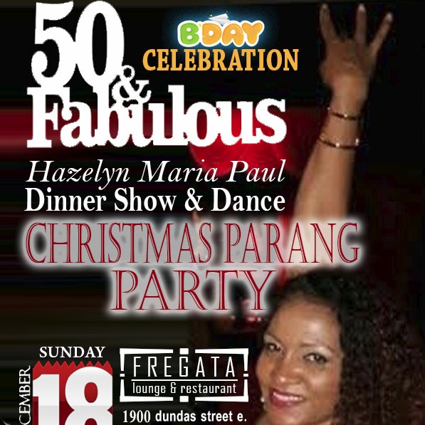 50 & Fabulous Hazelyn Paul Christmas Parang Party